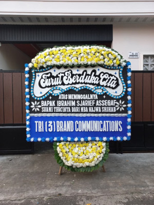 Papan Bunga Duka di Ibele